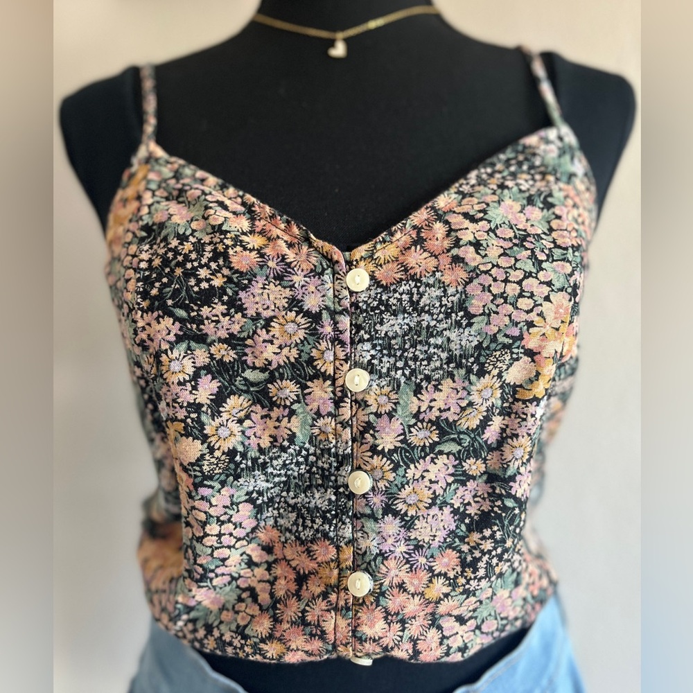 American Eagle Outfitters Multicolor Floral Camisole